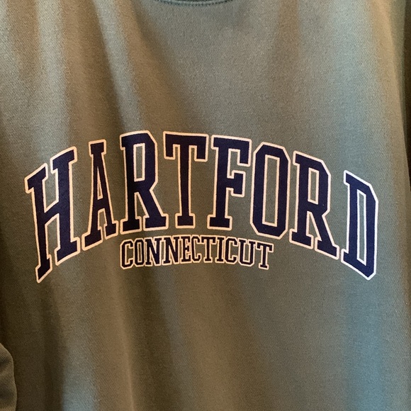 Vintage Hartford Connecticut college sweatshirt crewneck university - Picture 2 of 5